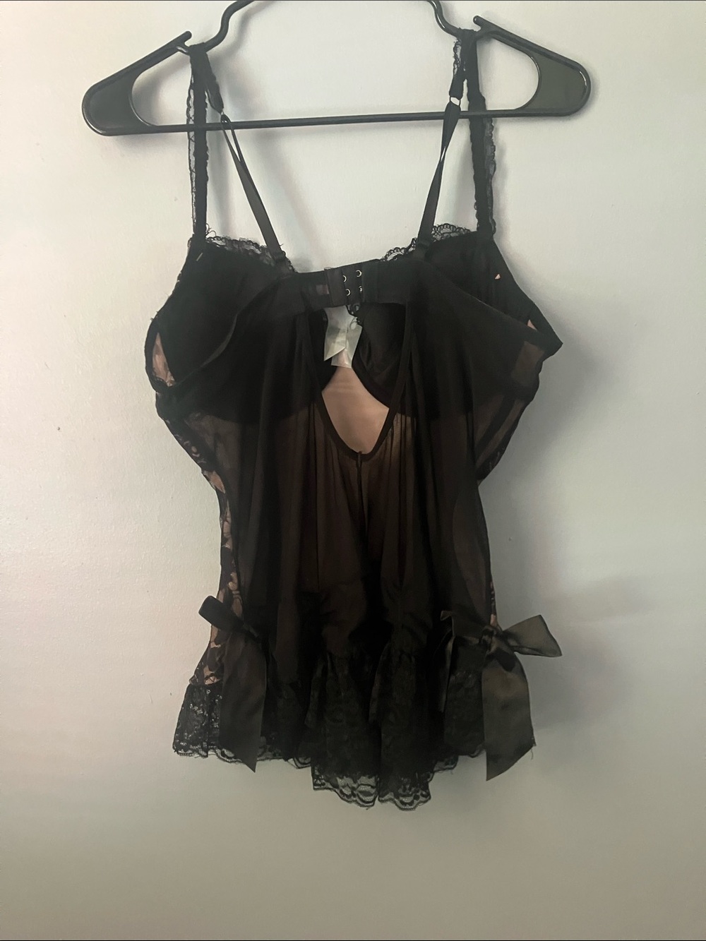 Agent Provocateur Black Lace Overlay Tan Bustier Corset Peplum - Picture 10 of 10